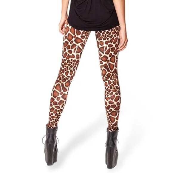 Blackmilk Giraffe Print Leggings, XS - Picture 4 of 8